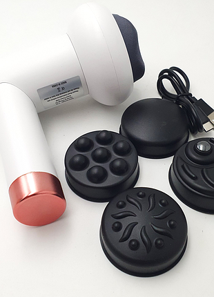 Массажер антицелюлітний акумуляторний для тіла рук deep rolling massager ukc sl-630