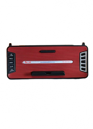 Портативная колонка golon rx-s2618bts с солнечной панелью, bluetooth, fm, mp3 (usb/sd) и фонариком