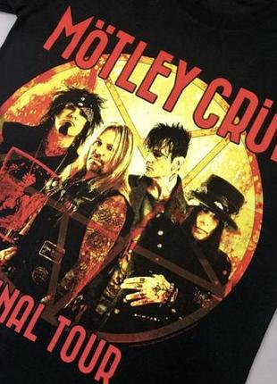 Футболка mötley сгие final tour 2014 офіційний мерч групи mötley сгие