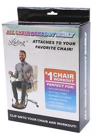 Еспандер для атлетичних вправ на стільці all chair workout easily