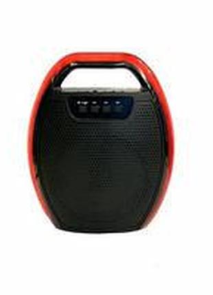 Мини-чемодан колонка от сети и аккумулятора с usb, sd, fm, aux, bluetooth, светомузыкой и ручкой 5w ess-209a