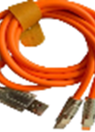 Кабель переходник от usb на type-c для iphone и micro usb