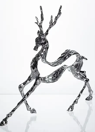 Декоративна фігурка reindeer 30х8х29 см металева hp-7-9