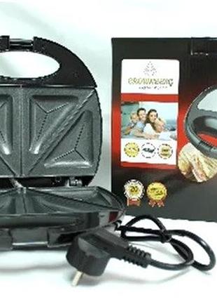 Сендвичница sandwich maker crownberg cb 1069 2