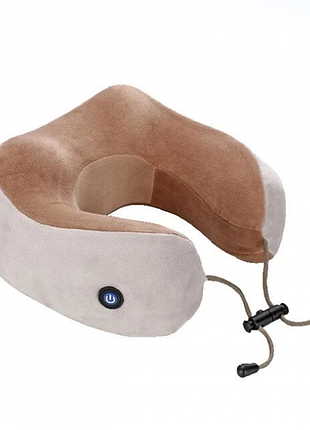 Масажна подушка з вібрацією і функцією пам'яті u-shaped massage pillow