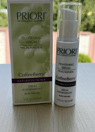 Сироватка для обличчя priori coffeeberry tightening serum 30 мл