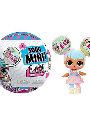 588412 игровой набор с куклой l.o.l. surprise! серии sooo mini крыхотки