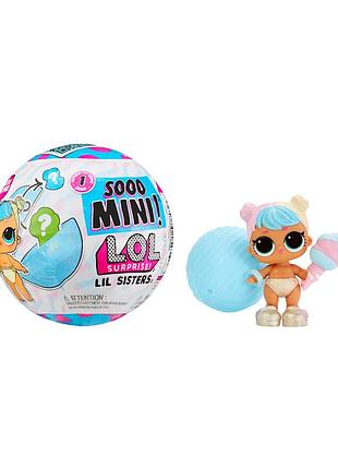 588436 игровой набор с куклой l.o.l. surprise! серии sooo mini крыхитки-сестрички