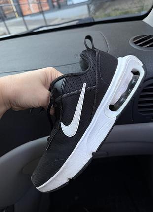 Кросівки nike air max intrlk lite (gs) чорні, розмір 38