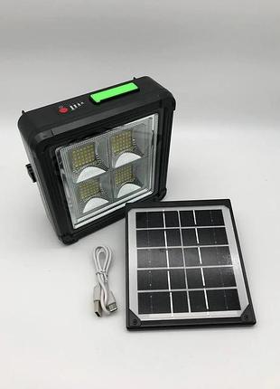 Лампа solar lighting system gd-2206a (6000 mah/ dc 5v 0.5a) (a-2806)