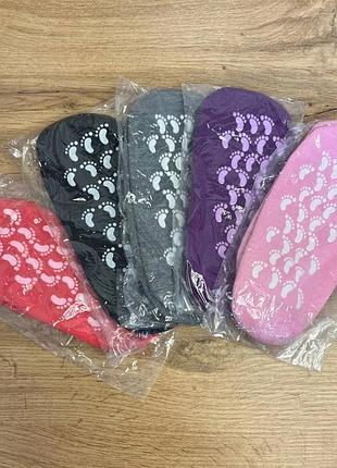 Увлажняющие гелевые носки spa gel socks универсальный размер salemarket