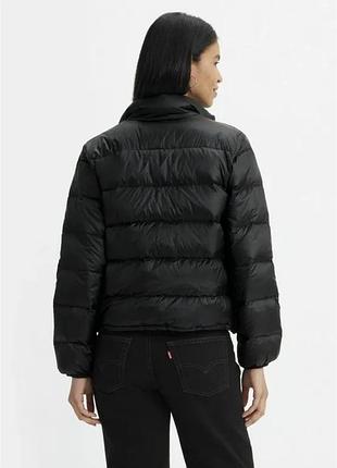 Куртка levi's чорна пух/перо 9