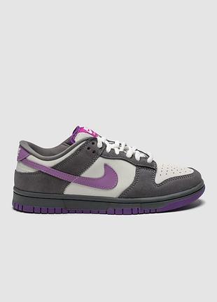 Nike sb dunk low x otomo katsuhiro purple pegion | стильні замшеві кросівки | 38–44