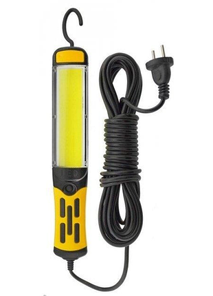 Фонарик police bl 9096s cob для сто работает от 220v