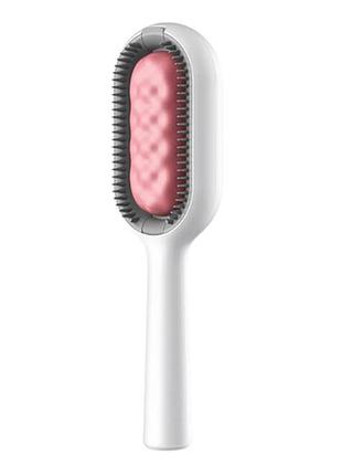Щітка для сухого та вологого вичісування собак та котів pet gravity 4в1 pet grooming comb