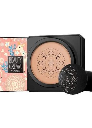 Кушон venzen clear cover beauty cream (bb крем-пудра)