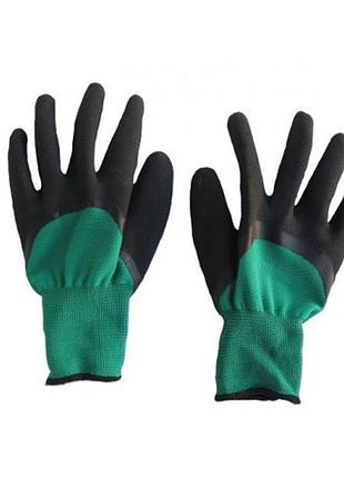 Робочі рукавички 81458 green/black