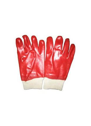 Оліястійкі робочі рукавички 2172 masla stouka red/white