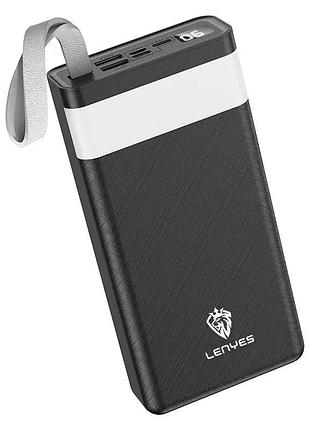 Внешний аккумулятор lenyes px391 30000mah с фонариком