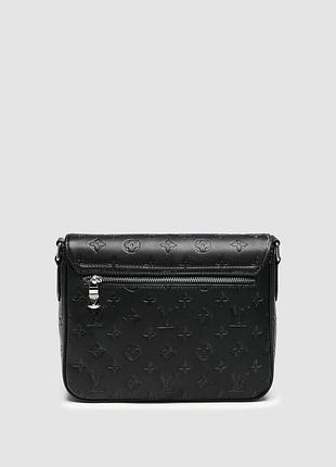 🦁 louis vuitton district pm monogram embossed leather black 26 х 20 х 6 см 2