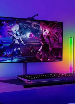 Описание лампа декор и крепеж для телевизора rgb desktop ight (and ha-184)
