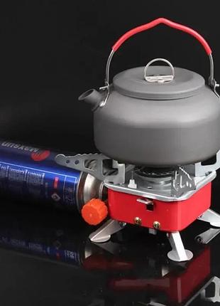 Портативний пальник під балон kovar portable card type stove k-202 газовий із п'єзоелементом