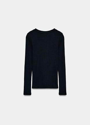 Реглан в рубчик размер м, l zara 2