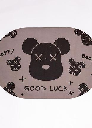 Діатомітовий овальний килимок good luck 38×58 (см) вологопоглинальнючий hp-42-56