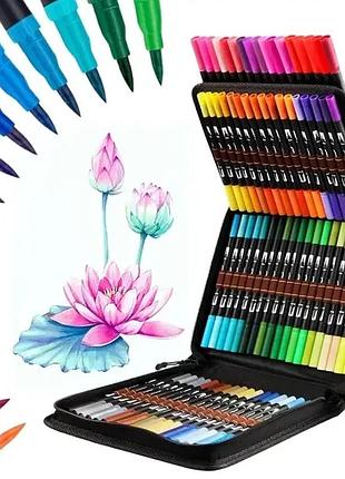 Акварельные color pencil and 80 cd художественные маркеры с сумкой для рисования
