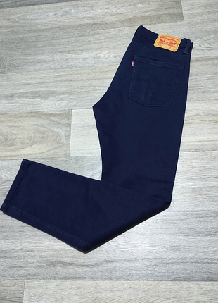 Чоловічі темно-сині джинси levis 510, розмір 32/30