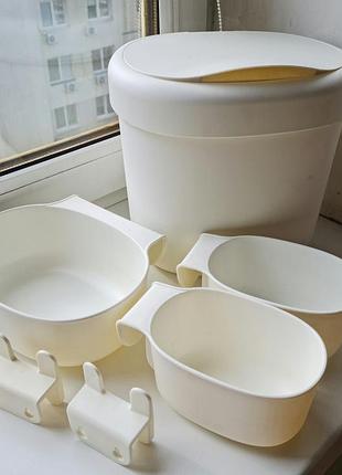 Ikea корзины органайзеры лотки для пеленального стола (и не только) ikea onsklig 301.992.83