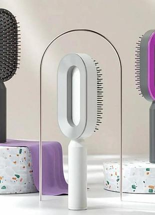 Массажная 3d расческа для волос central hollow cushion comb