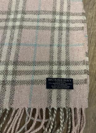 Шарф в клітинку burberry 2
