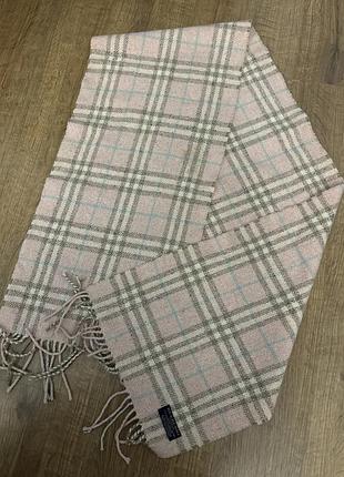 Шарф в клітинку burberry 3