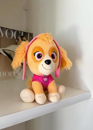 Мягкая игрушка собачка скай щенячий патруль paw patrol gund
