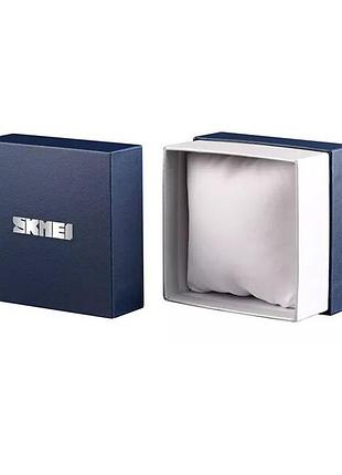 Коробочка skmei boxpg1 square blue-white box