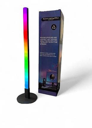 Светильник rgb торшер (40 см) с app smart и музыкальным эффектом