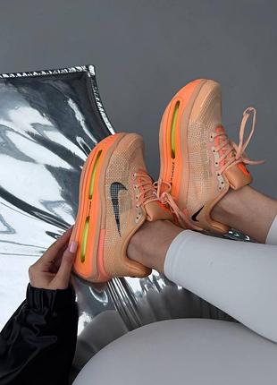 Кроссовки nike vomero premium milk total orange