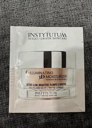 Instytutum c-illuminating 3d moisturizer - зволожуючий крем з ефектом сяйва