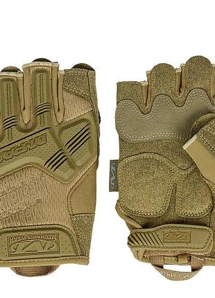 Перчатки койот mechanix m-pact fingerless