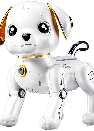 Собака-робот на радіокеруванні clever dog танцюючий зі звуковими ефектами
