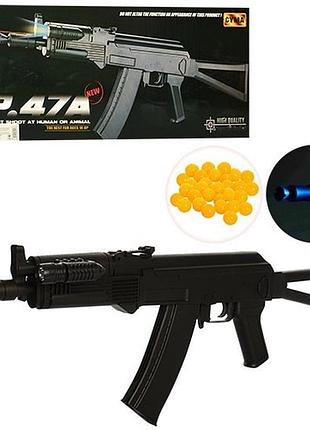 Дитячий автомат калашнікова huada toys (p47a) чорний