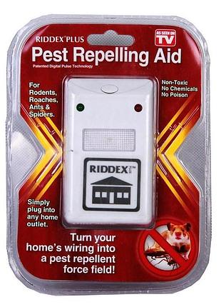 Відлякувач riddex plus тарганів, гризунів, комах pest repelling aid
