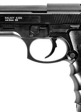 G052b страйкбольний пістолет galaxy beretta 92 пластиковий