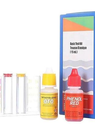 040188 тестер крапельний aquadoctor basic cl/ph