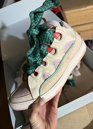 Lanvin curb sneakers