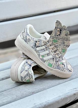 Adidas x jeremy scott forum low wings 1.0 "money" 💸