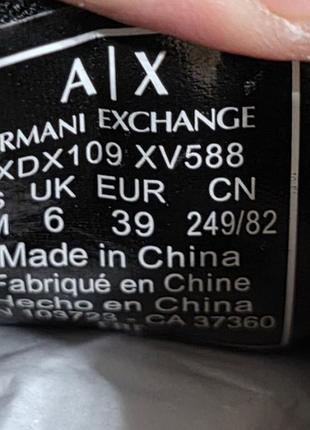 Оригінальні кросівки armani exchange 6