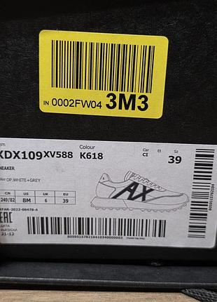 Оригінальні кросівки armani exchange 8