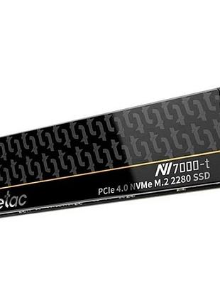Ssd-накопичувач netac nv7000-t 1tb для sony playstation 5 + радіатор охолодження